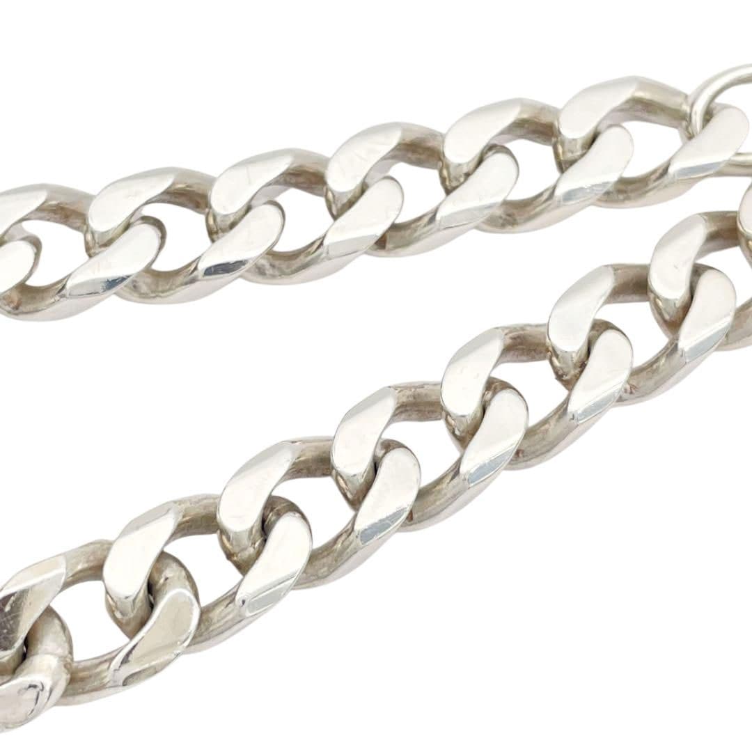 GUCCI グッチ ノットブレスレット 喜平チェーン Ag925 シルバー #18