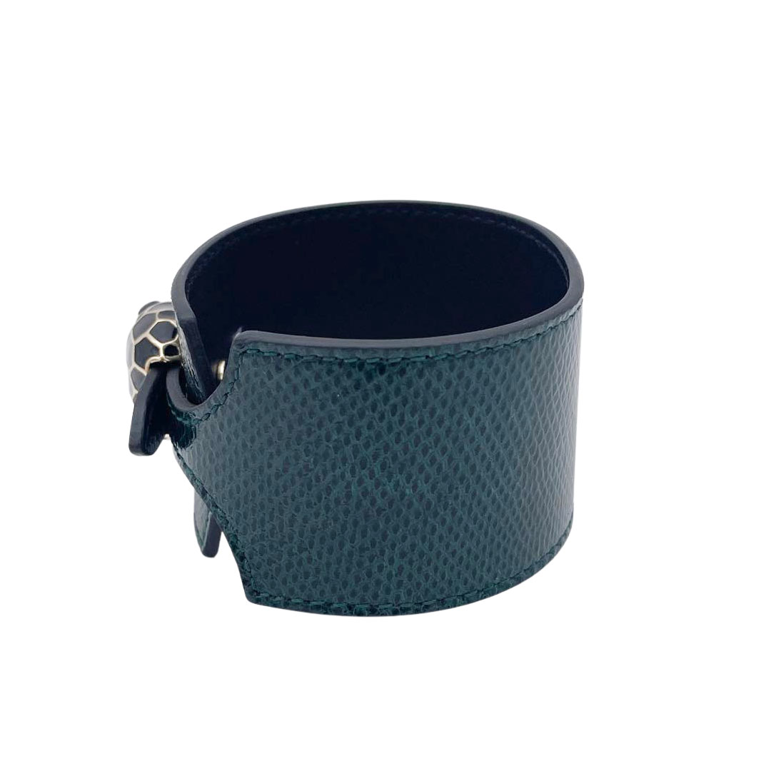 BVLGARI ブルガリ セルペンティ フォーエバー レザーブレスレット