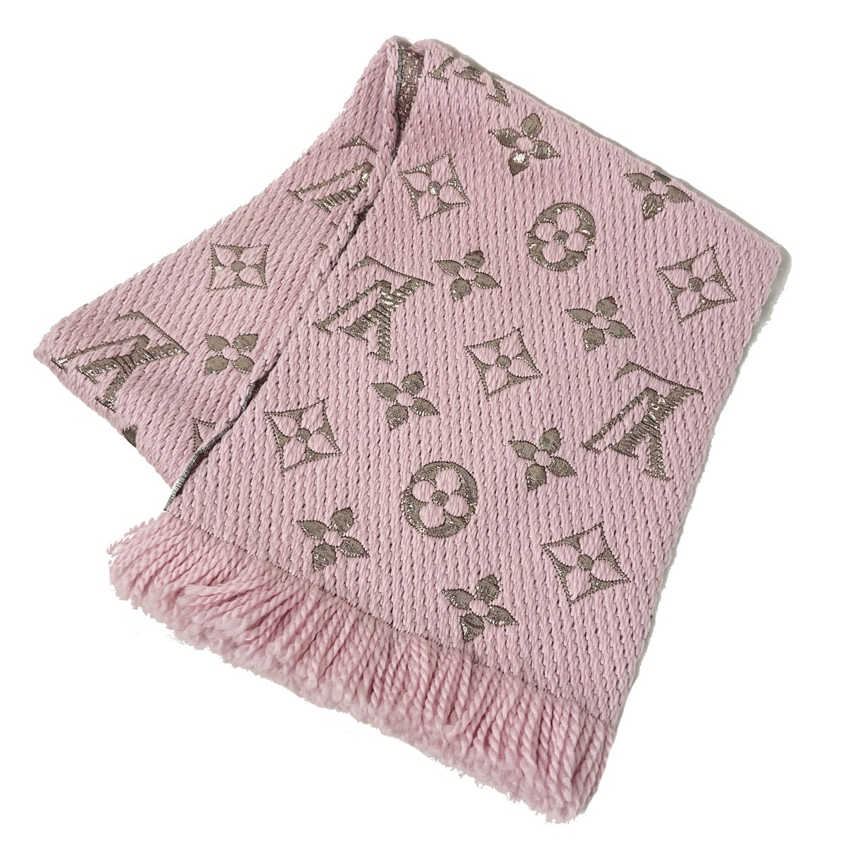 LOUIS VUITTON ルイヴィトン マフラー エシャルプ・ロゴマニアシャイン