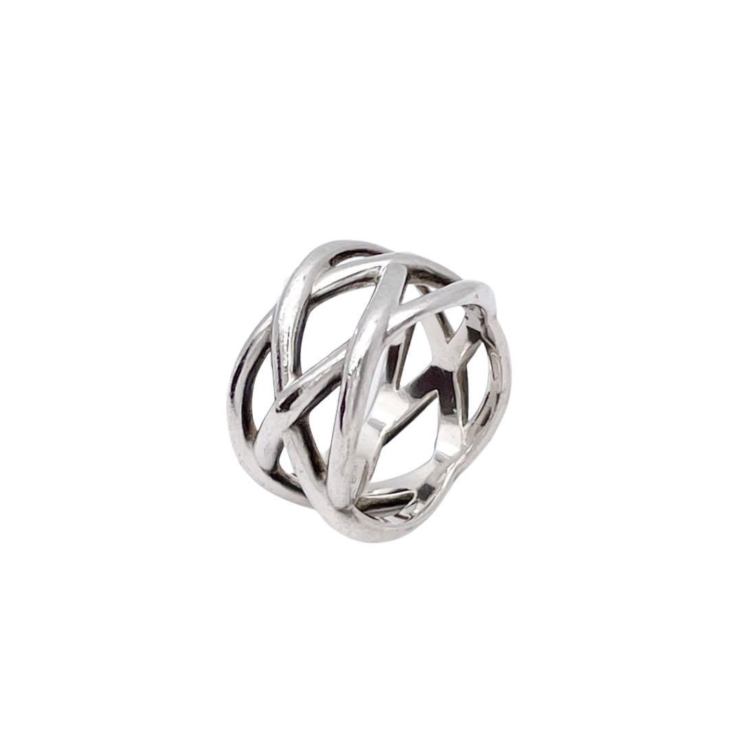 TIFFANY ティファニー ケルティックノットリング 指輪 925 シルバー 約