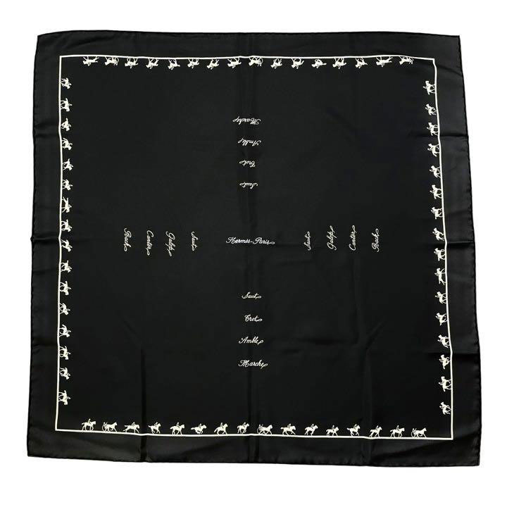 HERMES エルメス スカーフ カレ70 『Allures scarf 70』 シルク