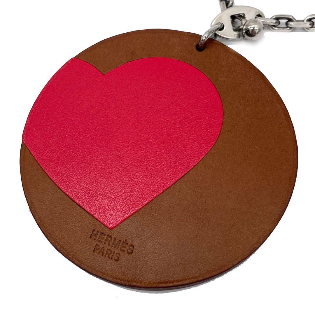 HERMES エルメス キーホルダー キャッチミーハート バッグチャーム