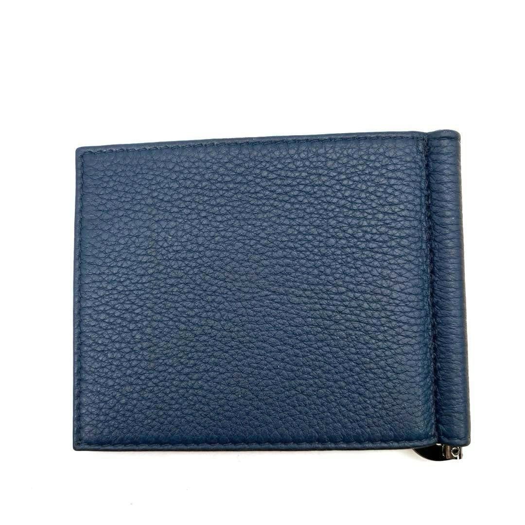PRADA プラダ マネークリップ 二つ折り財布 カードケース レザー