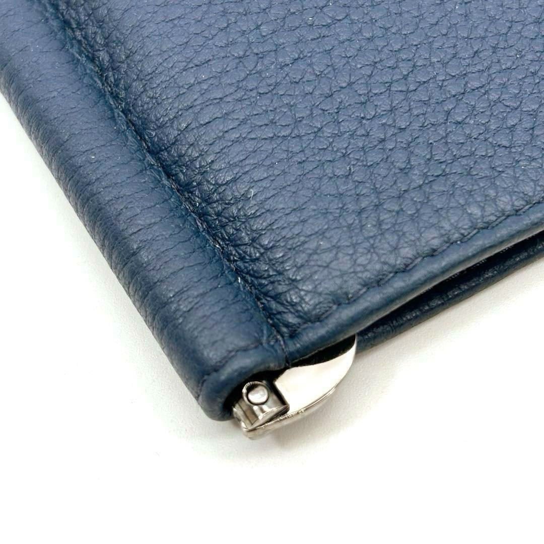 PRADA プラダ マネークリップ 二つ折り財布 カードケース レザー