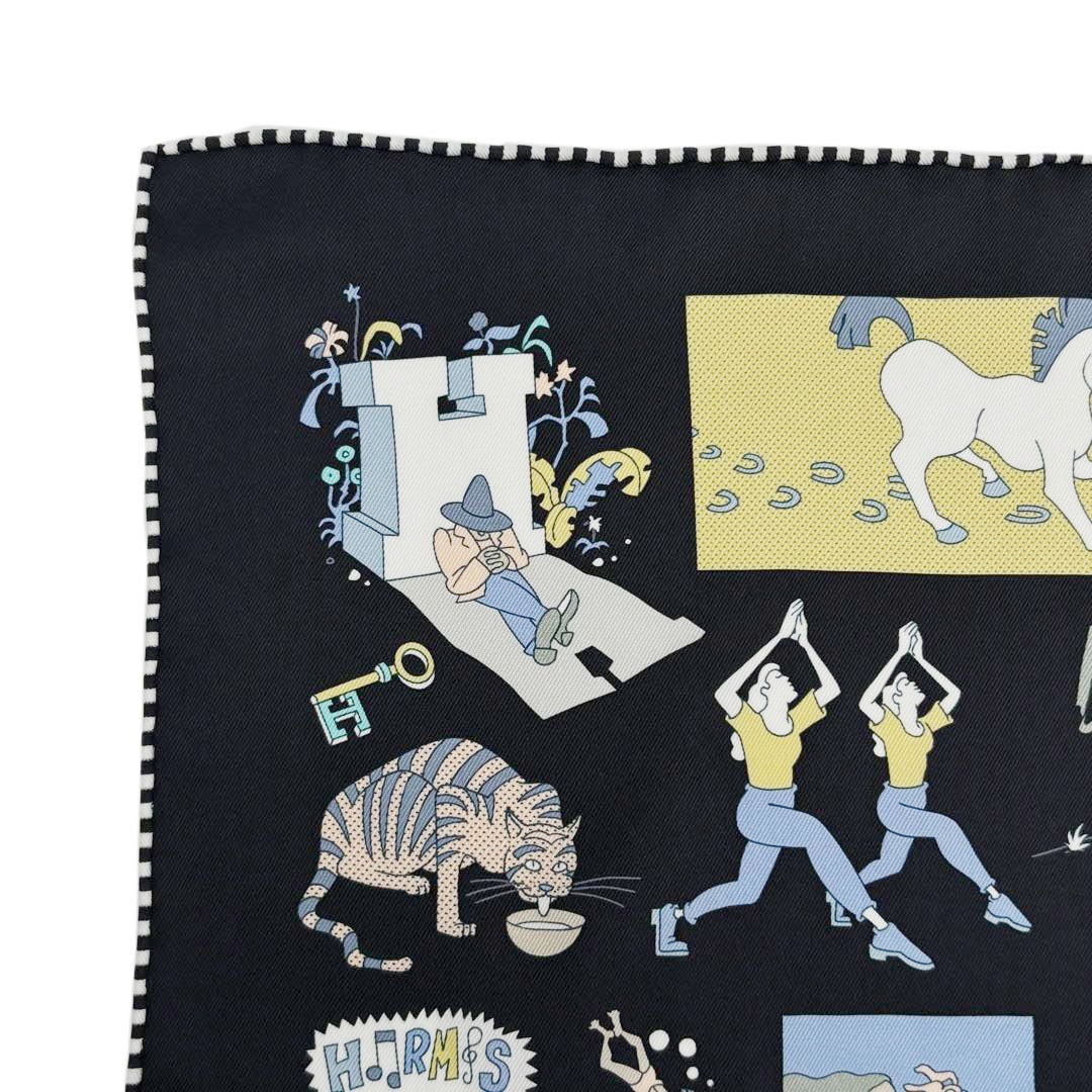 HERMES エルメス スカーフ カレ70 『Libre(カレ・リブレ)』 シルク