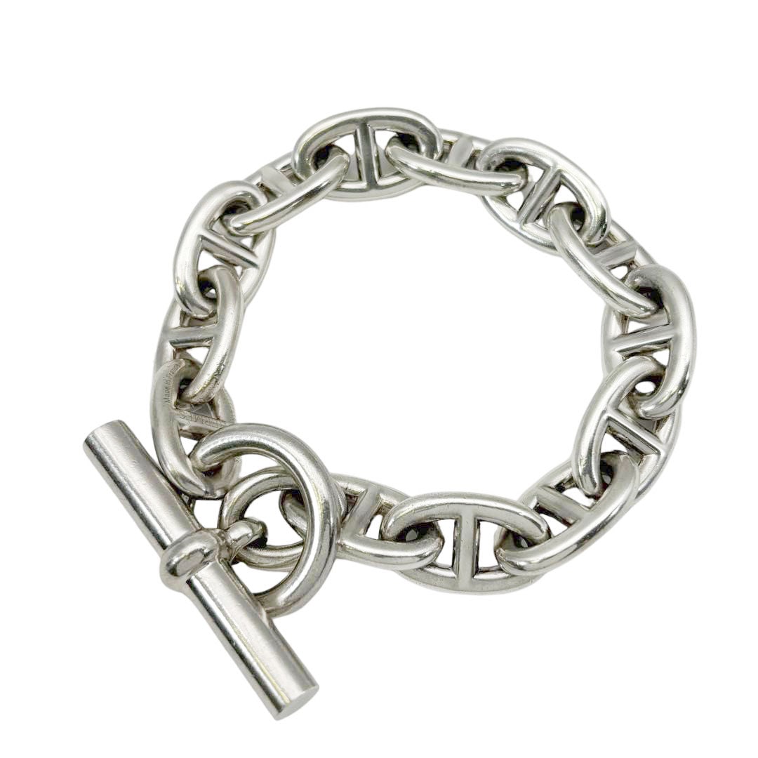 HERMES エルメス ブレスレット シェーヌダンクルTGM 13コマ Ag925