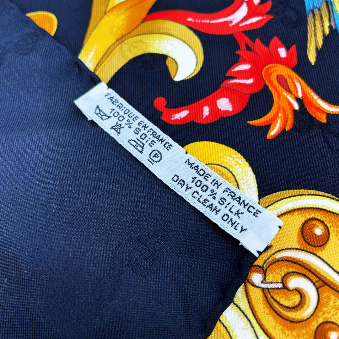 HERMES エルメス スカーフ カレ90 『ORGAUPHONE ET AUTRES MECANIQUES