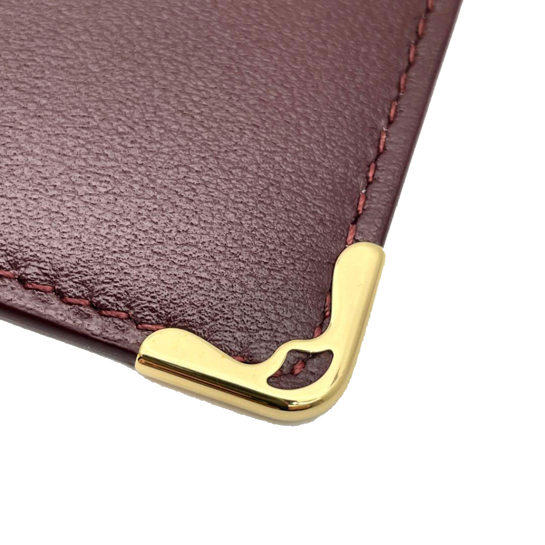 Cartier カルティエ ジップ付 5カード ホルダー マスト ドゥ