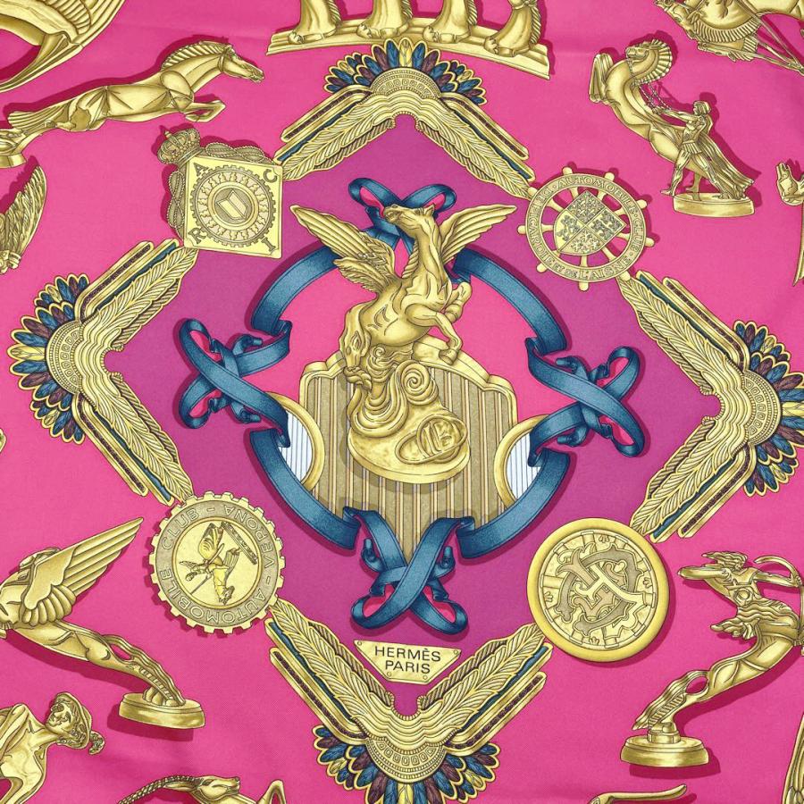 HERMES エルメス スカーフ カレ90 『LES PARURES DU VENT(風の装い