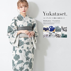 浴衣セット 女性 浴衣 帯 和装 2点| きもの館 創美苑