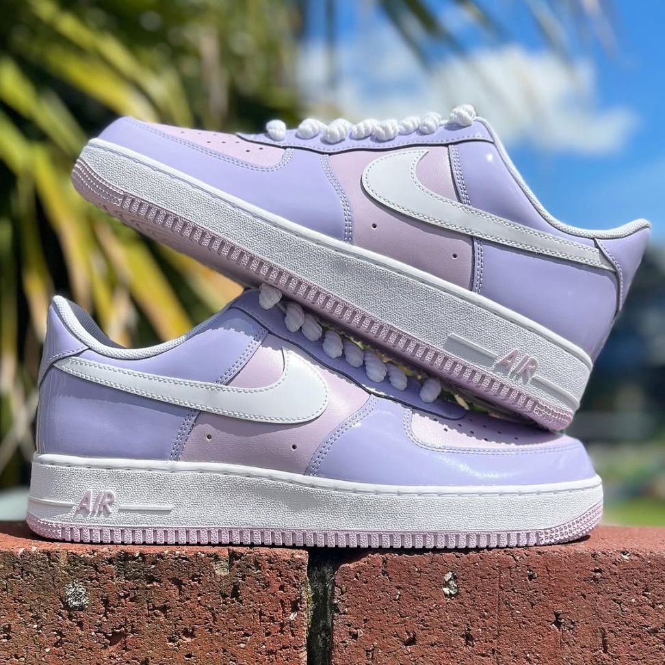 NIKE AIR FORCE 1 LOW 'HYDRANGEAS PATENT' ナイキ エア フォースワン