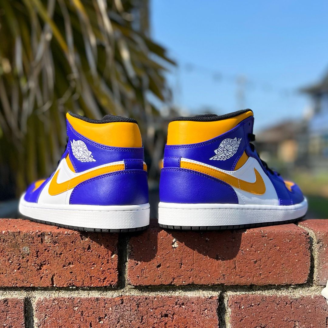 AIR JORDAN 1 MID 'LAKERS' エア ジョーダン 1 ミッド レイカーズ