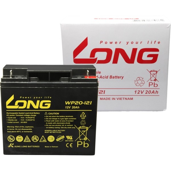 WP20-12I | 【産業用バッテリー】,小型シールバッテリー,LONG(ロング