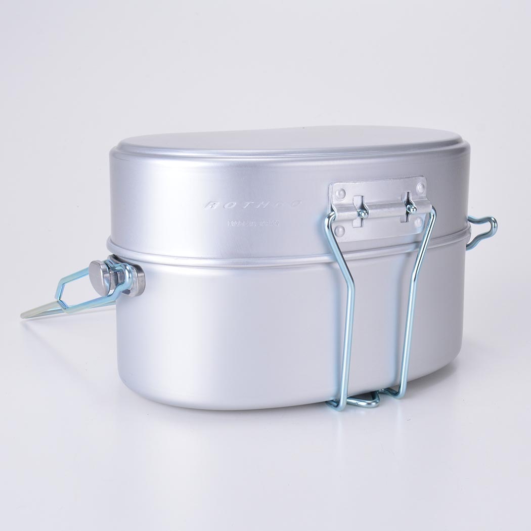 Rothco 戦闘飯盒2型 日本製（塗装無しSILVER）-01 | OUTDOOR GEAR