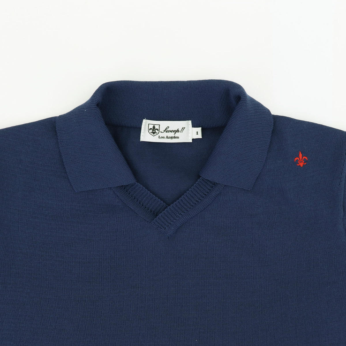 40％OFF】スキッパーポロ サマーニット SL190003 NAVY（ネイビー