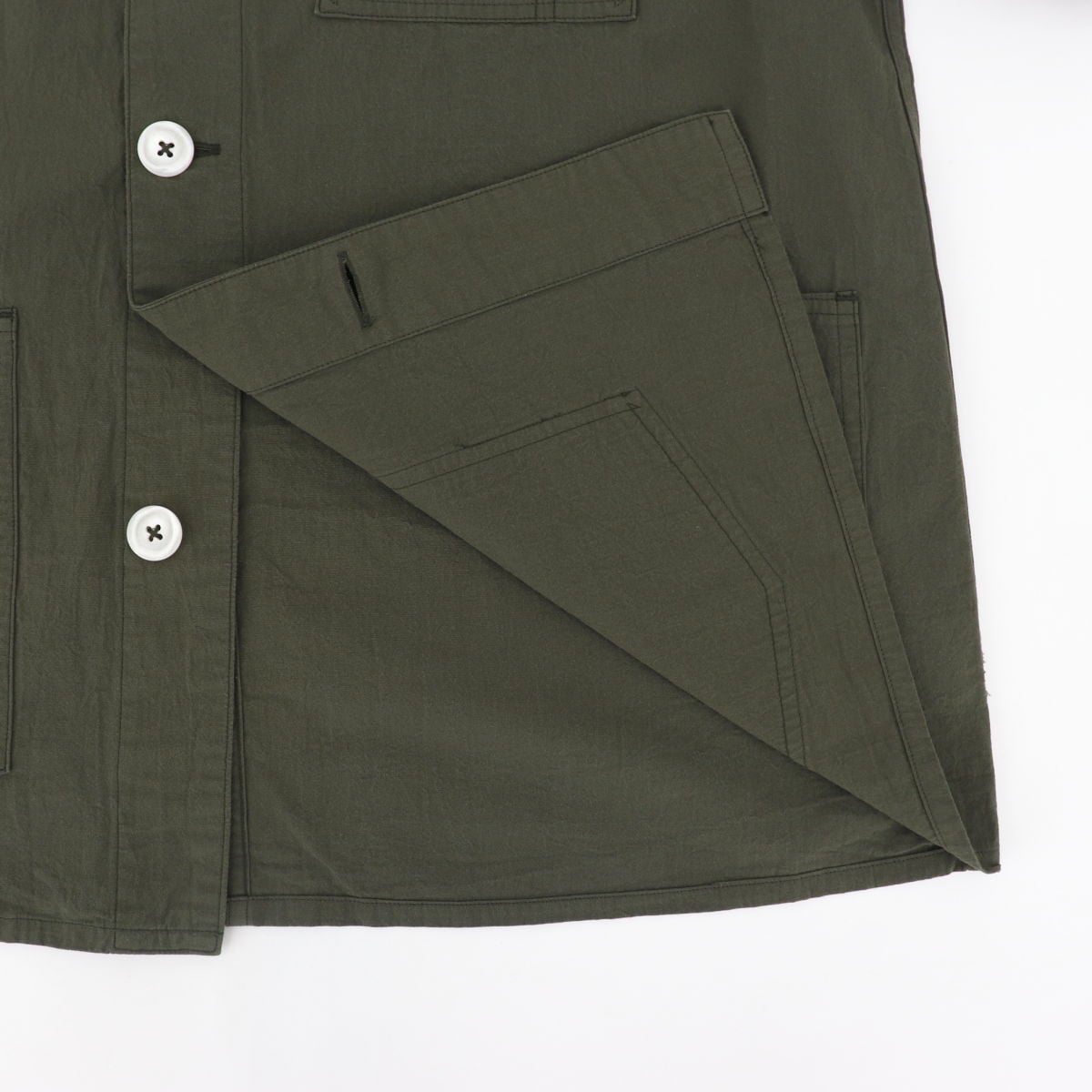 40％OFF】オーガニックコットン カバーオール SL100001 KHAKI (カーキ