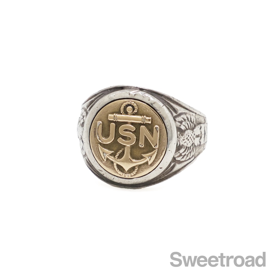 ミリタリーリング USN アメリカ海軍 18号 1940〜50年代 | スイート