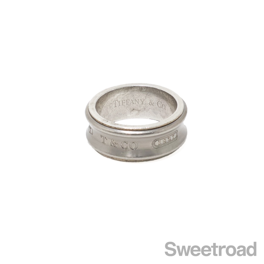 ティファニー 1837 ナローリング ワイド 13号 チタン | スイートロード