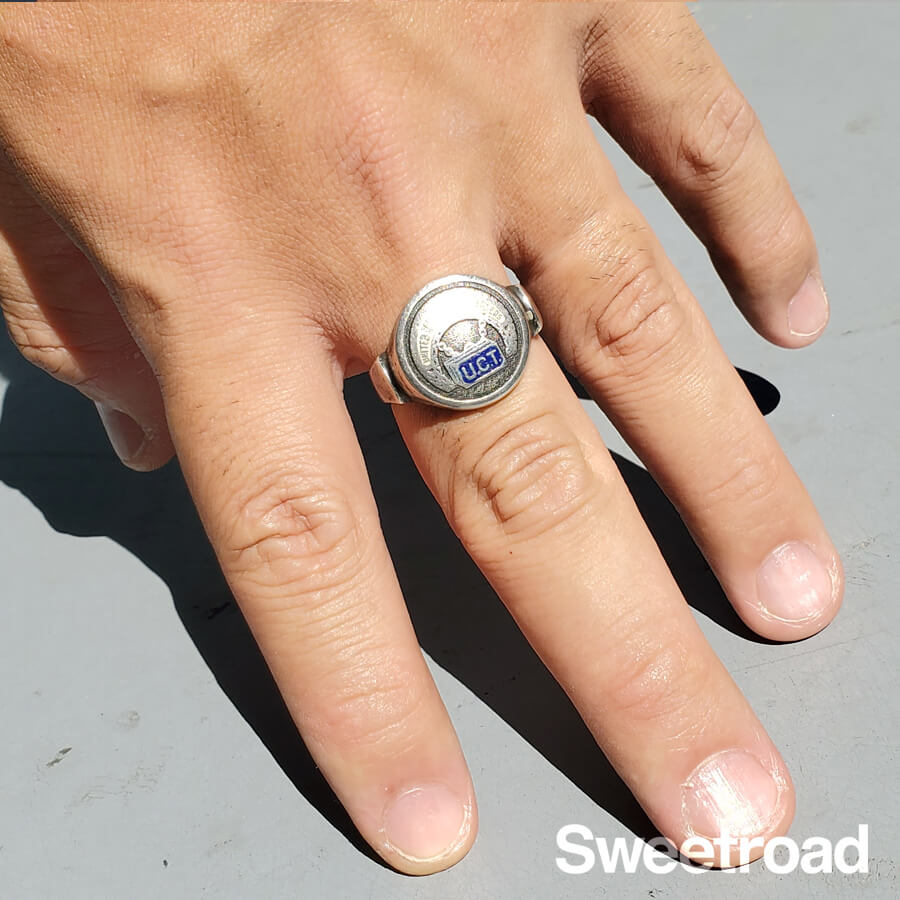 ヴィンテージリング U.C.T 26号 スターリングシルバー w-29425gnz