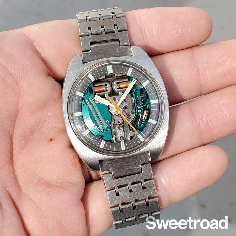 ブローバ アキュトロン スペースビュー 音叉式 1969年製 w-29793