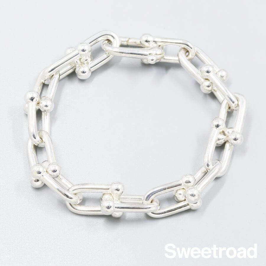 ティファニー ハードウェア・ラージリンクブレスレット ラージサイズ