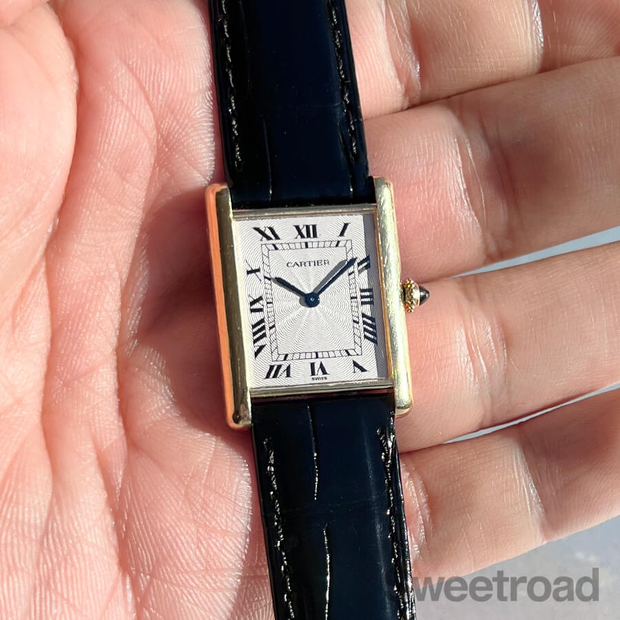 メディア貸出中 カルティエ タンクLC・エクストラフラット LMサイズ