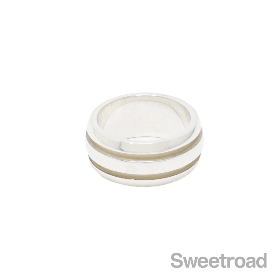 ティファニー グルーブドダブルラインリング 14号 | スイートロード