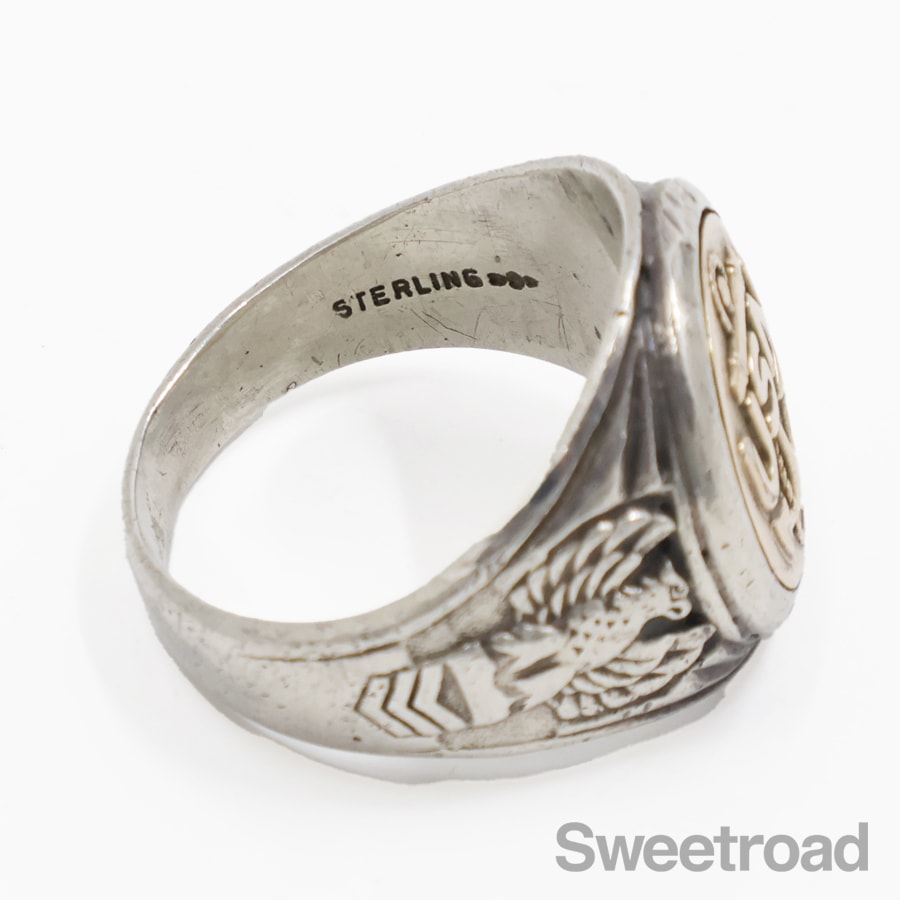 ミリタリーリング USN アメリカ海軍 18号 1940〜50年代 | スイート