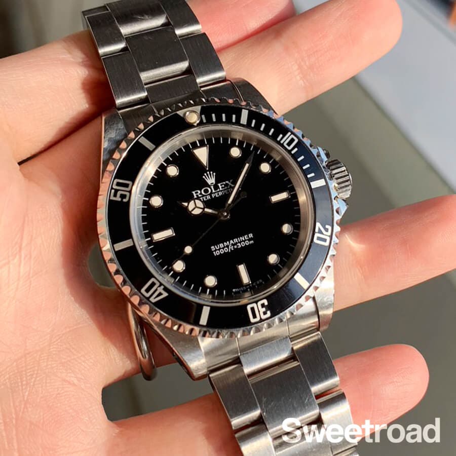 ロレックス サブマリーナ Ref.14060 X番 トリチウム 1991年製 w