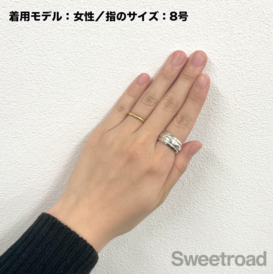 ティファニー グルーブドダブルラインリング 10号 | スイートロード