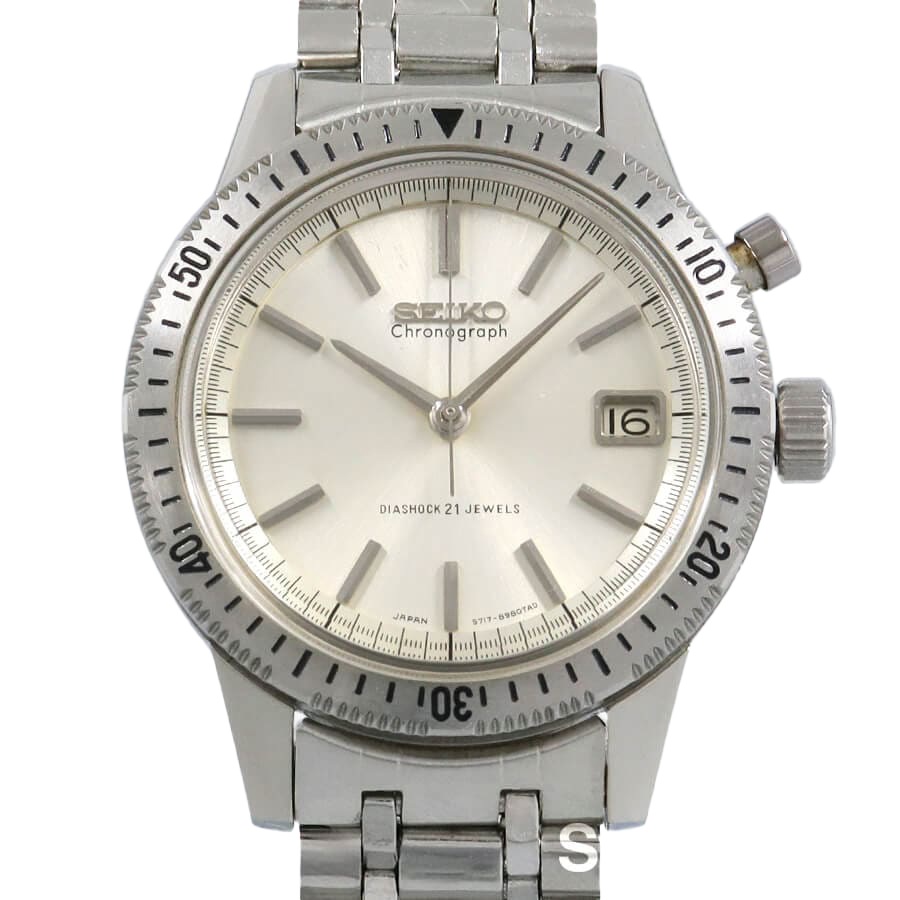 セイコー ワンプッシュクロノグラフ Ref.5717-8990 1964年製