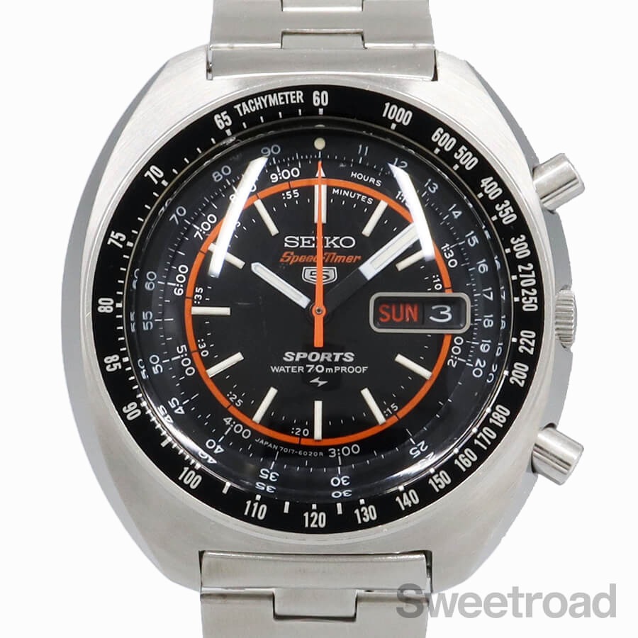 セイコー 美品 5スポーツ・スピードタイマー Ref.7017-6020 ラリー