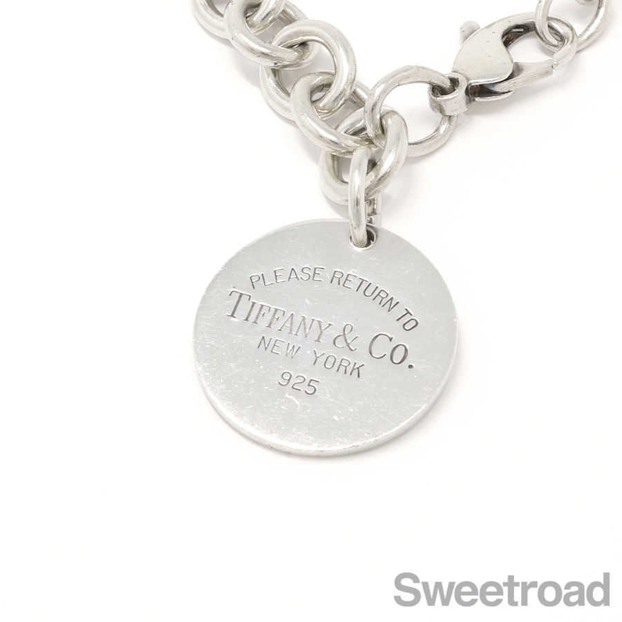 リターントゥティファニー ラウンドタグチャームブレスレット