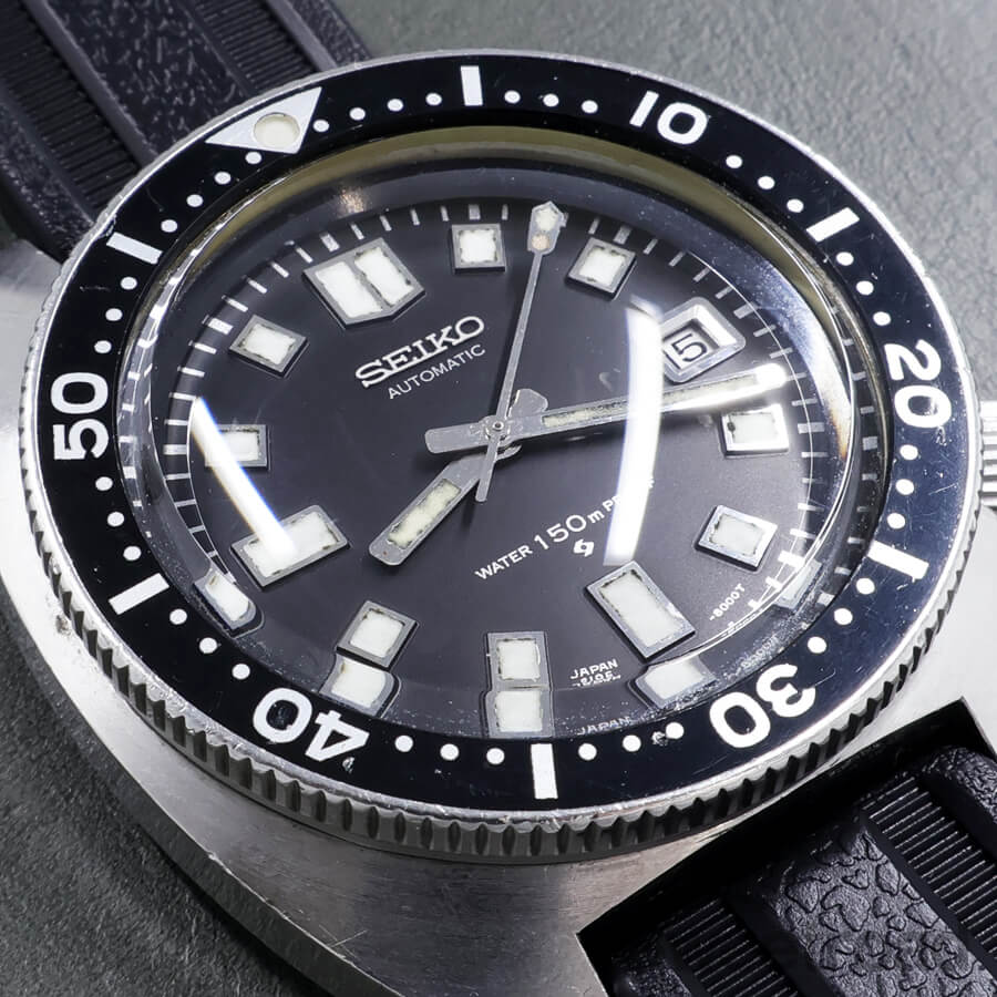 セイコー 150mダイバー 2ndモデル 前期型 Ref.6105-8000 1968年製