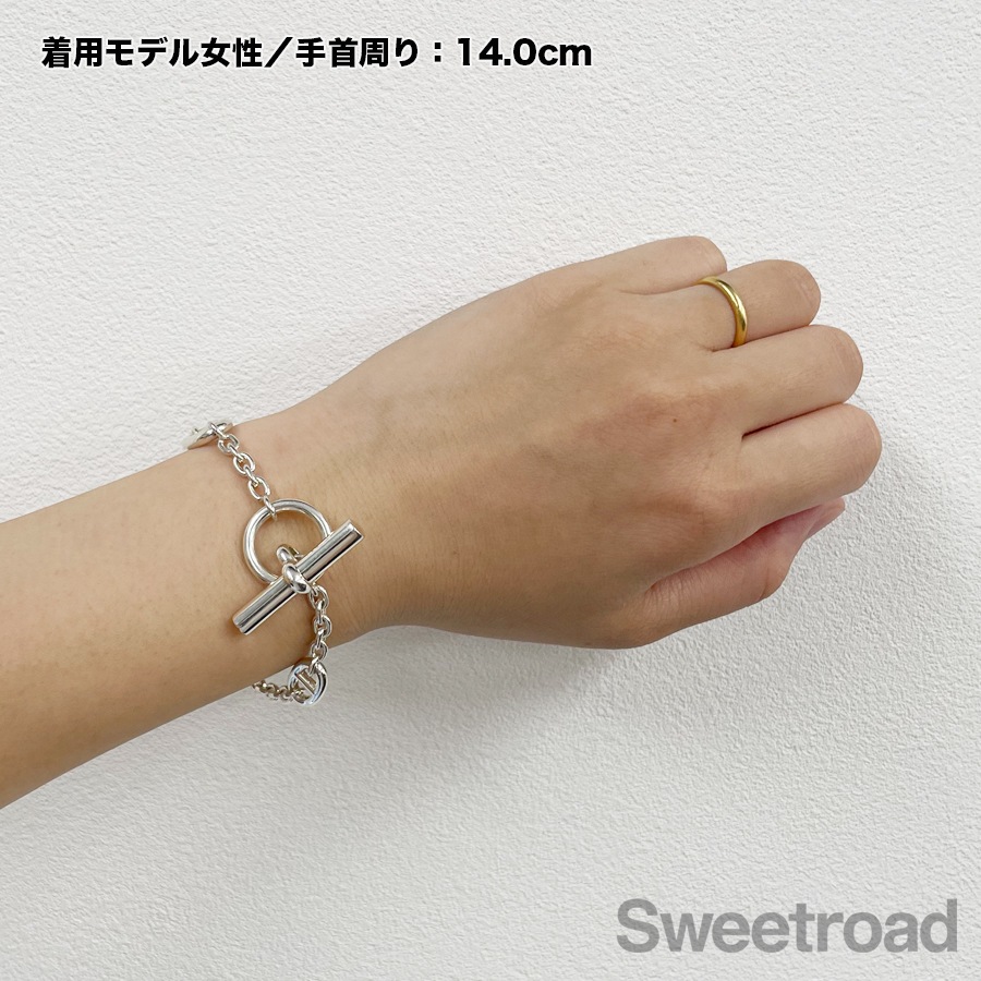 エルメス シェーヌダンクル ファランドール ブレスレット STサイズ