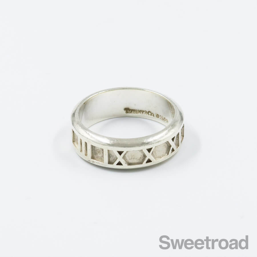 ティファニー アトラスリング 925シルバー 18号 w-31224 | スイート