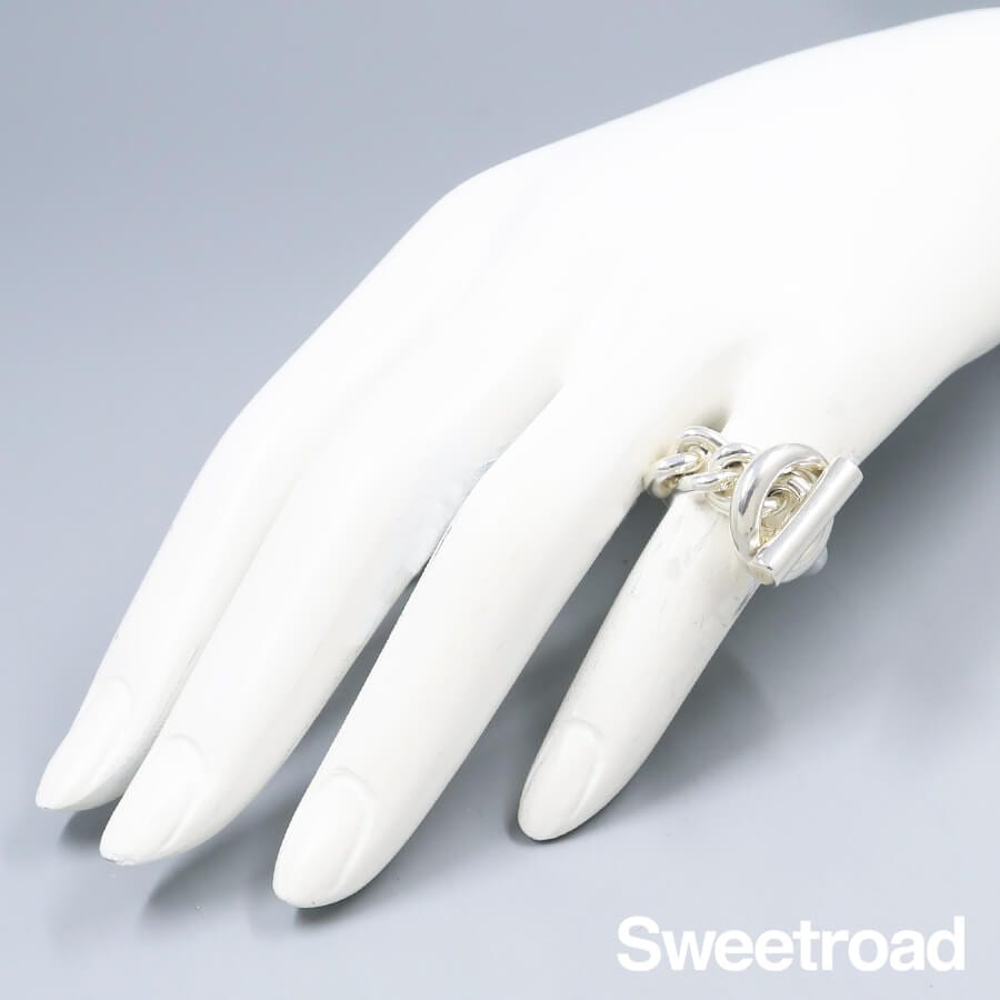 エルメス クロワゼット・リング GM 54サイズ 13号 w-30221 | スイート