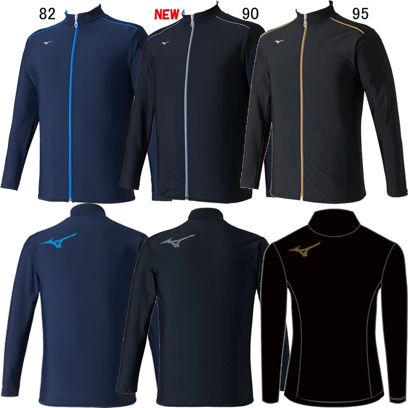 ネコポス不可)ミズノ(MIZUNO) 男女兼用 フィットネス水着 フルジップ