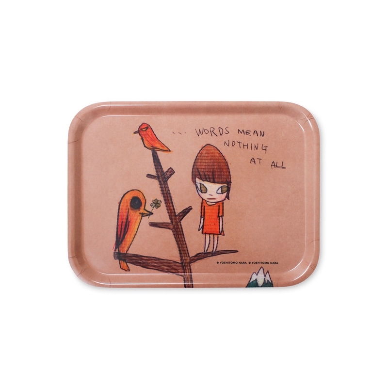 奈良美智 | アートトレイ Untitled(2006)| 森美術館オンラインショップ