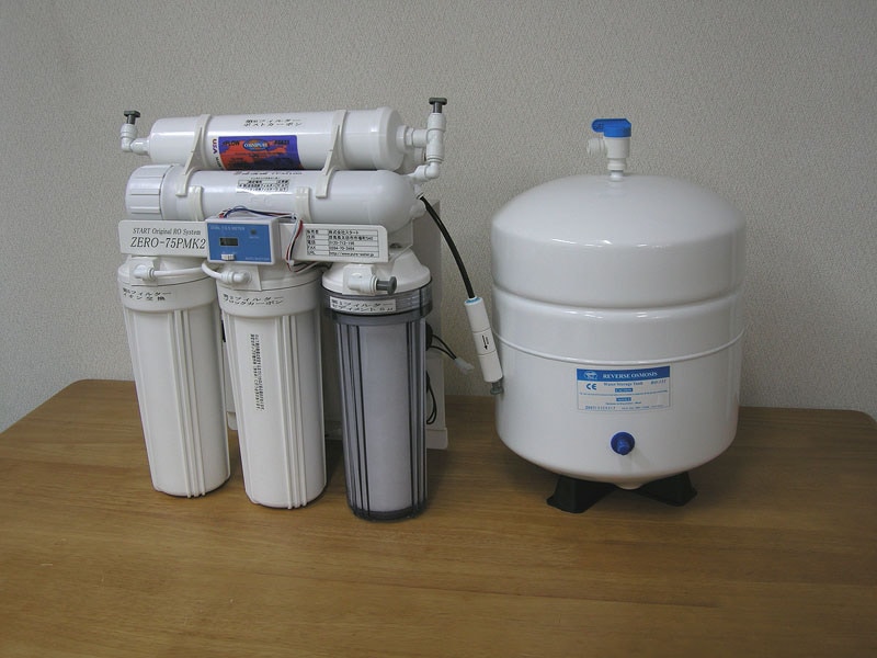 逆浸透膜浄水器/ZERO-75P-MK2 | 家庭用アンダーシンク | スタート