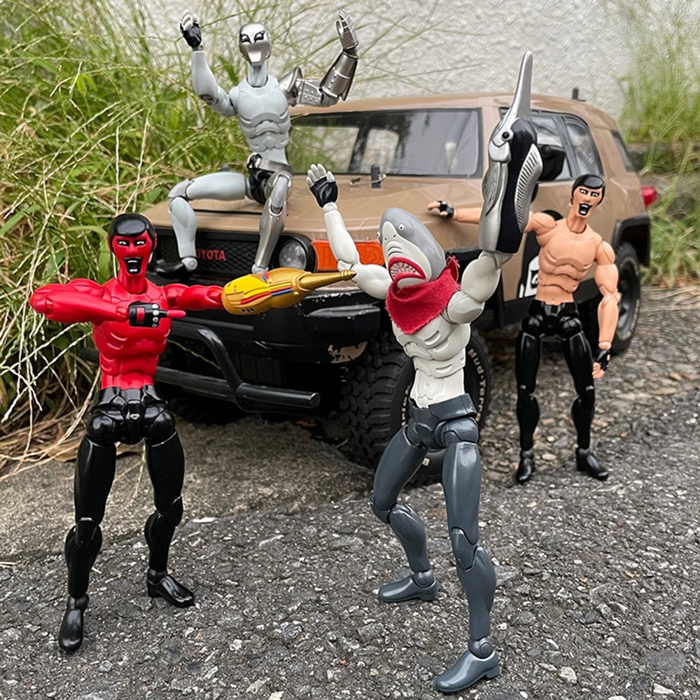 輸入品】［PDSx1000toys］PUNKDRUNKERS.HEROESフィギュア / アイツラー