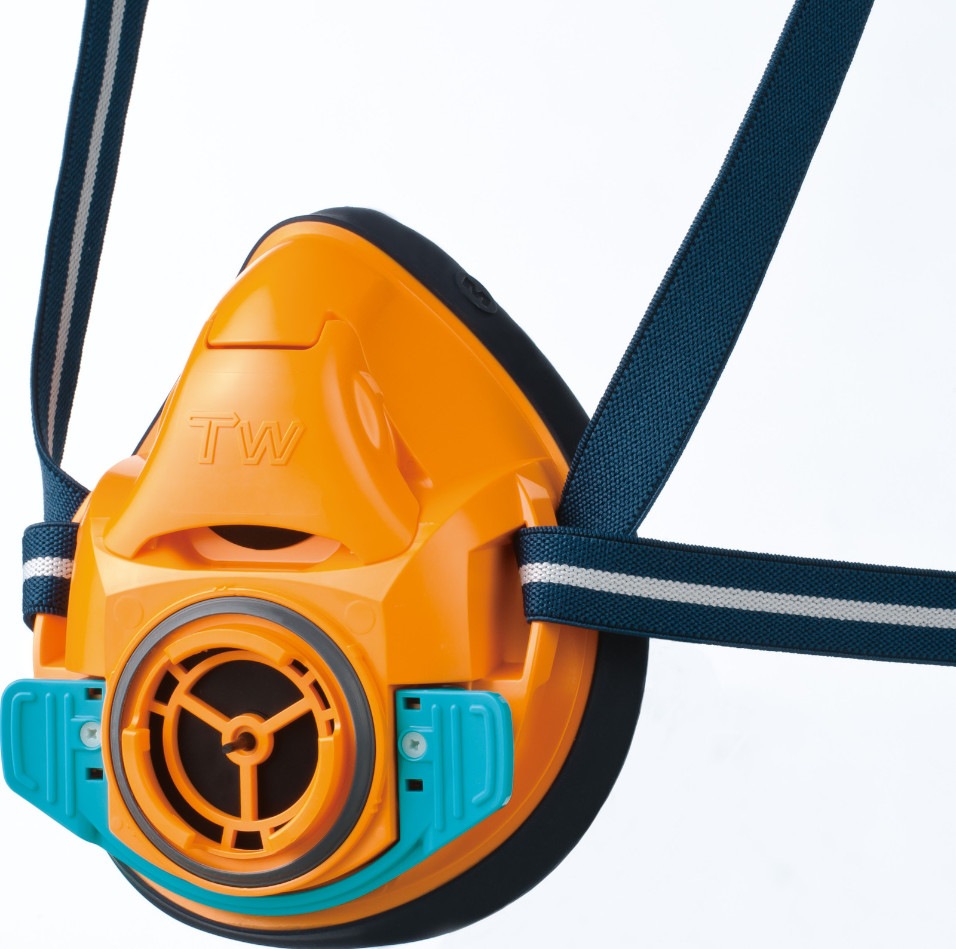 TW01SC OR （蜜柑色） | 保護具の種類から選ぶ,防じん・防毒マスク