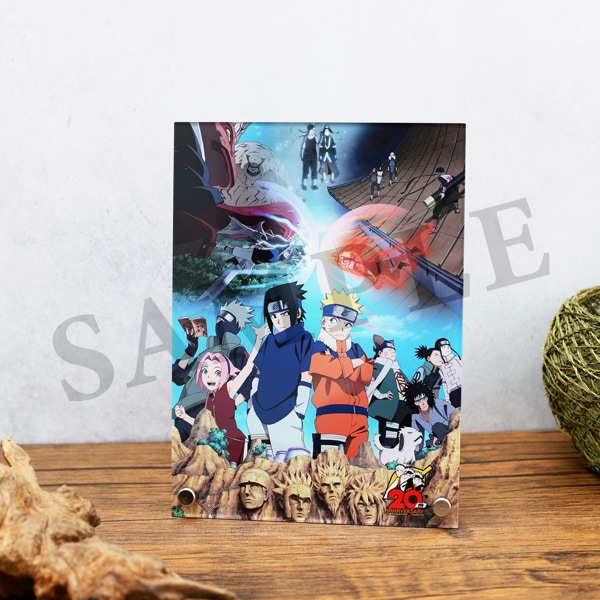 NARUTO-ナルト- アクリルパネル 20周年記念ビジュアル 少年篇 | グッズ