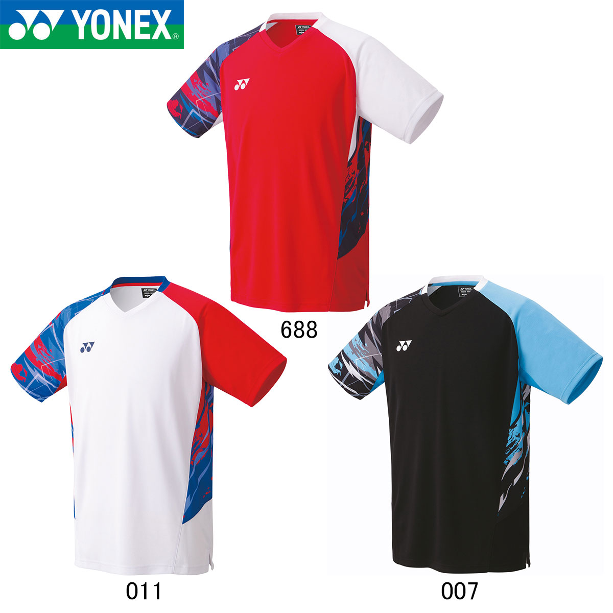YONEX 10572 メンズゲームシャツ(フィットスタイル) ウェア(メンズ
