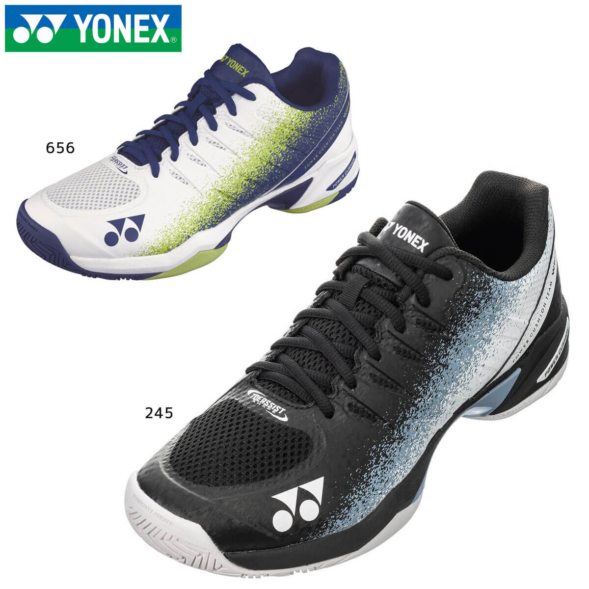 YONEX SHTTWAC パワークッションチームワイドAC テニスシューズ(ユニ
