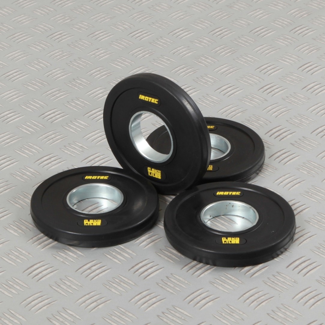 オールラバー仕様 オリンピック プレート 0.5kg(4枚) IROTEC