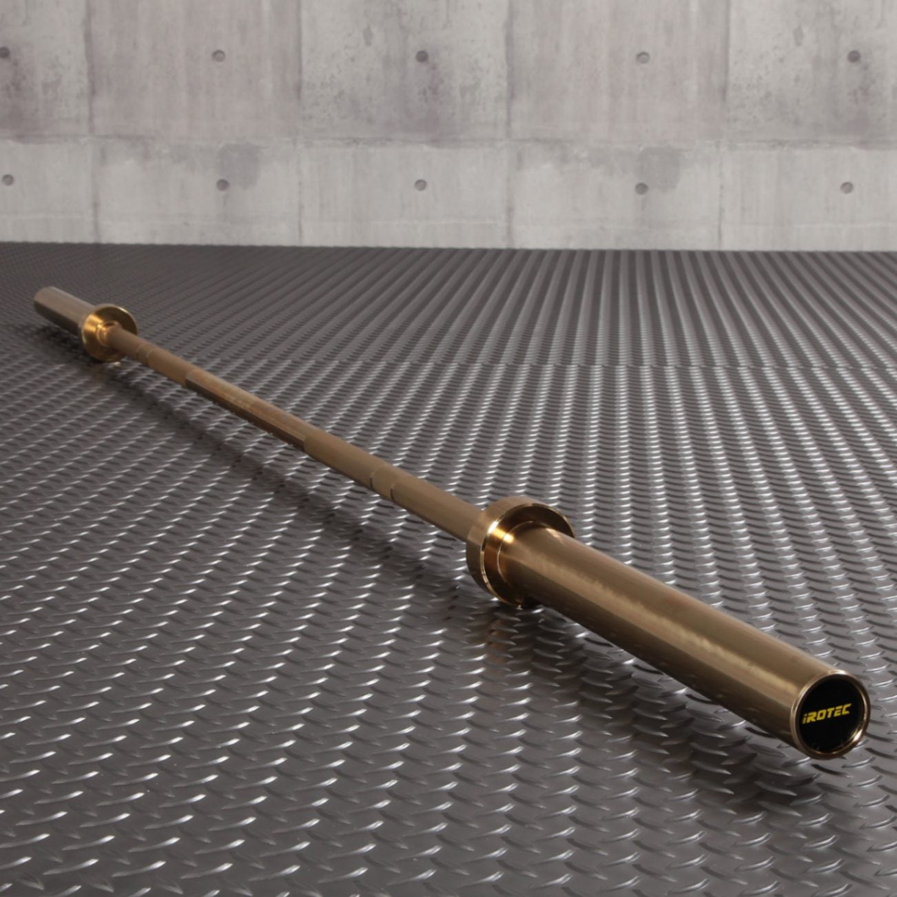 ゴールドオリンピックバーベルシャフト（カラー無）ベアリングタイプ