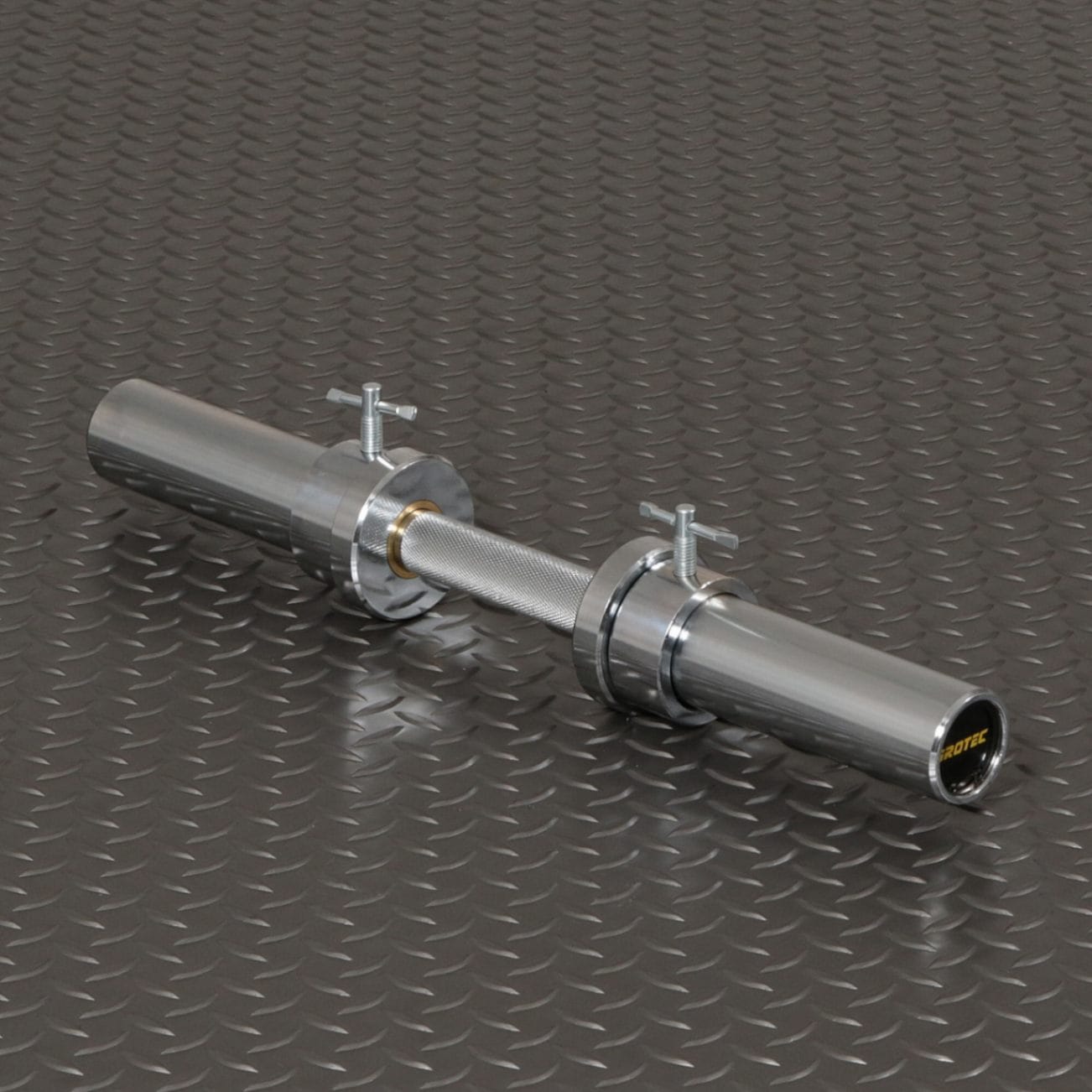 オリンピック仕様 ダンベルシャフト(簡易カラー付) 【穴径50mmプレート