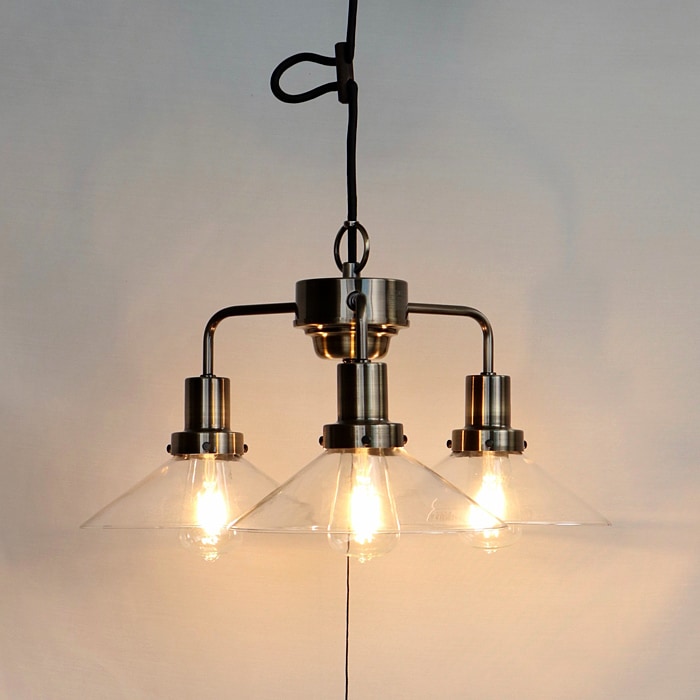 【後藤照明】透明P１硝子ブロンズペンダント 後藤照明 透明P1硝子ブロンズペンダント付属球無し | 後藤照明