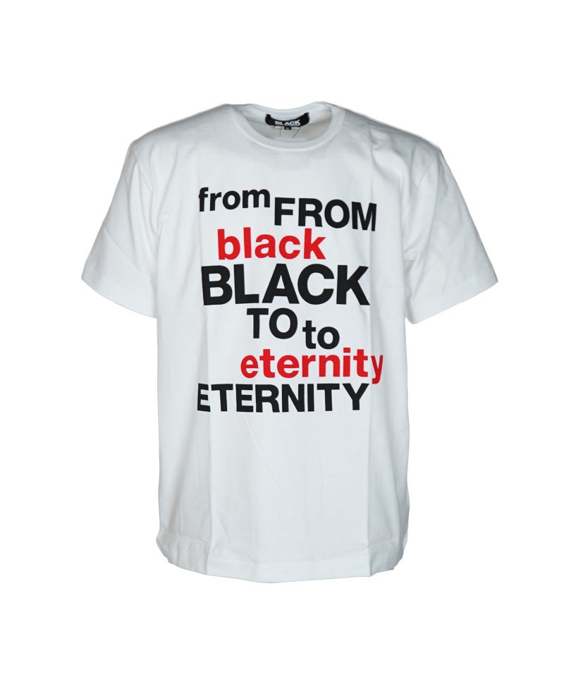 BLACK COMME des GARCONS＞綿天竺 Tシャツ (1Q-T003-052) | MAKES
